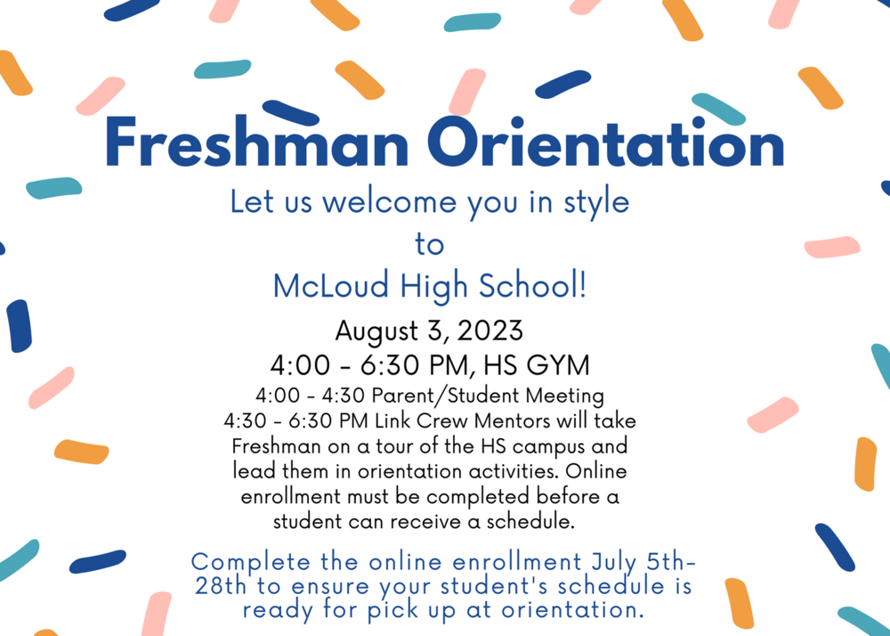 Freshmen orientation