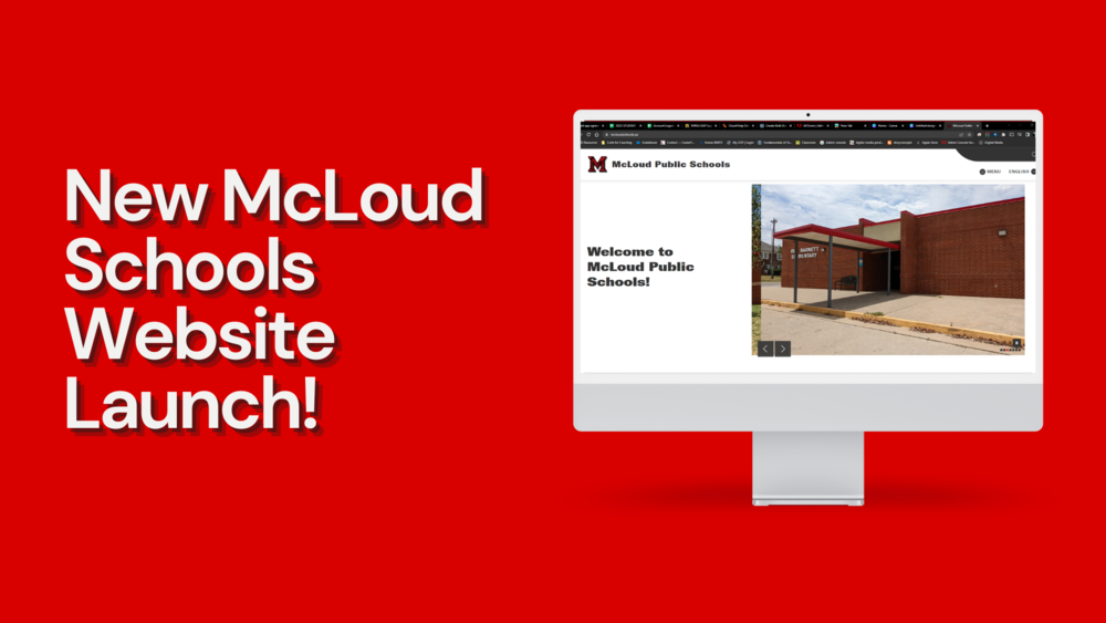 New site Launch McLoud Elementary