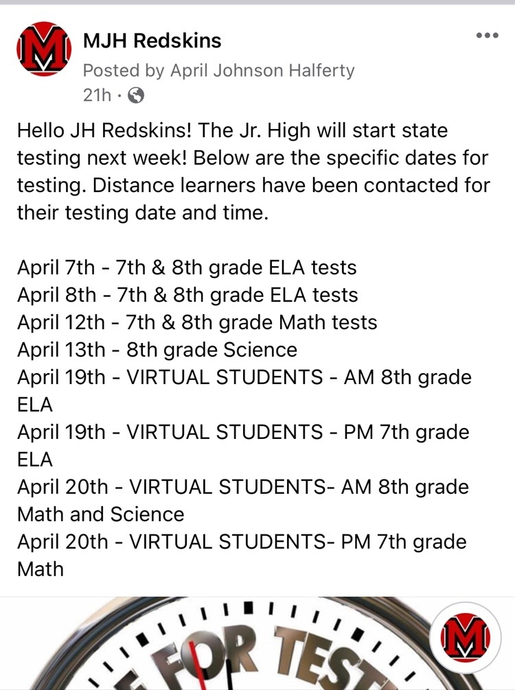 testing info