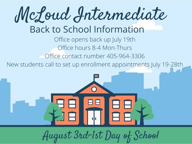 back to school info