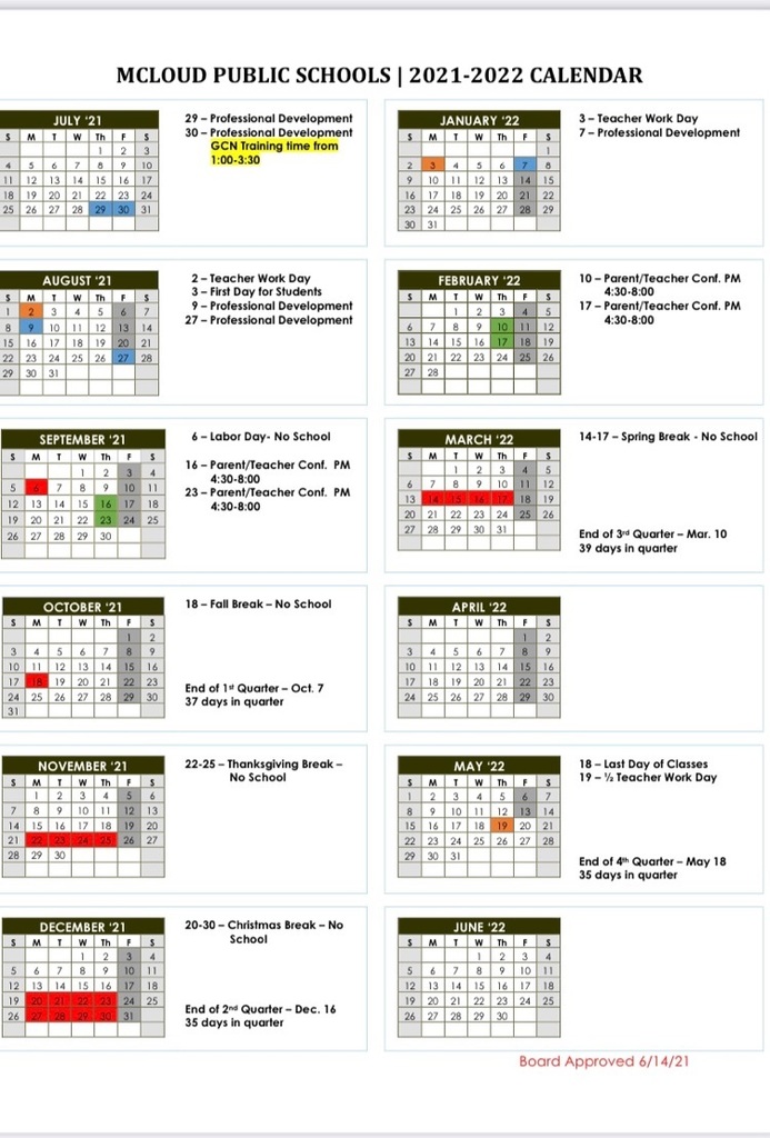 calendar